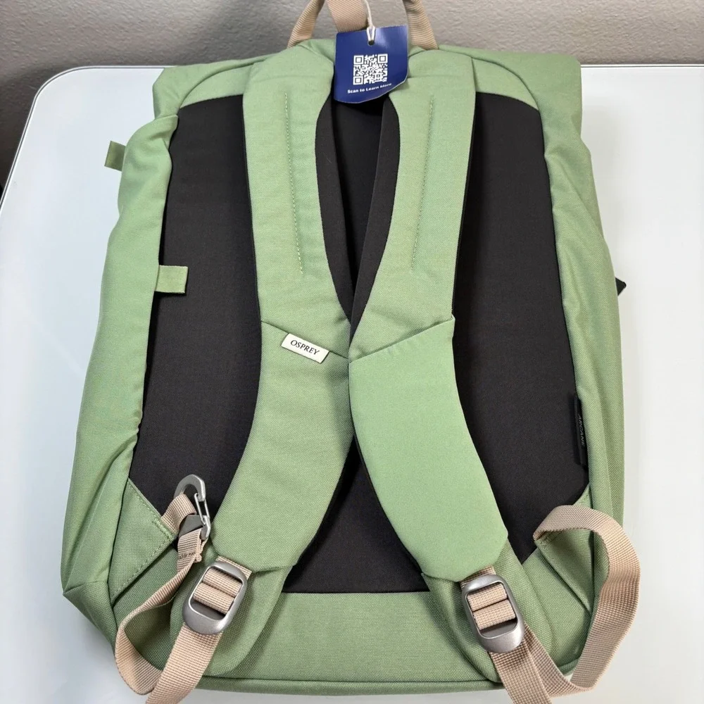 Osprey Unisex OS Botanica Heather Arcane Roll Top Backpack NEW 24L Laptop Sleeve